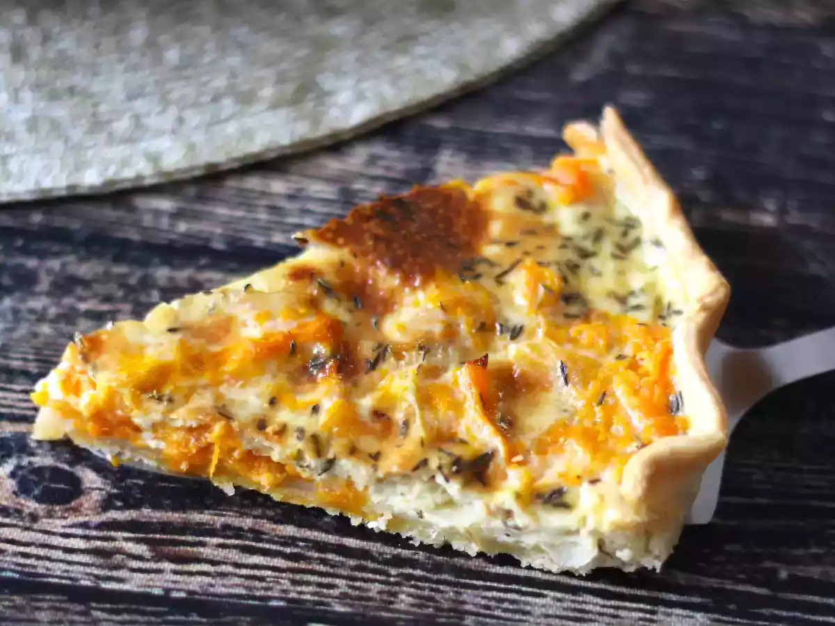 Quiche z dyni, prosty i skuteczny posiłek - zdjęcie 2