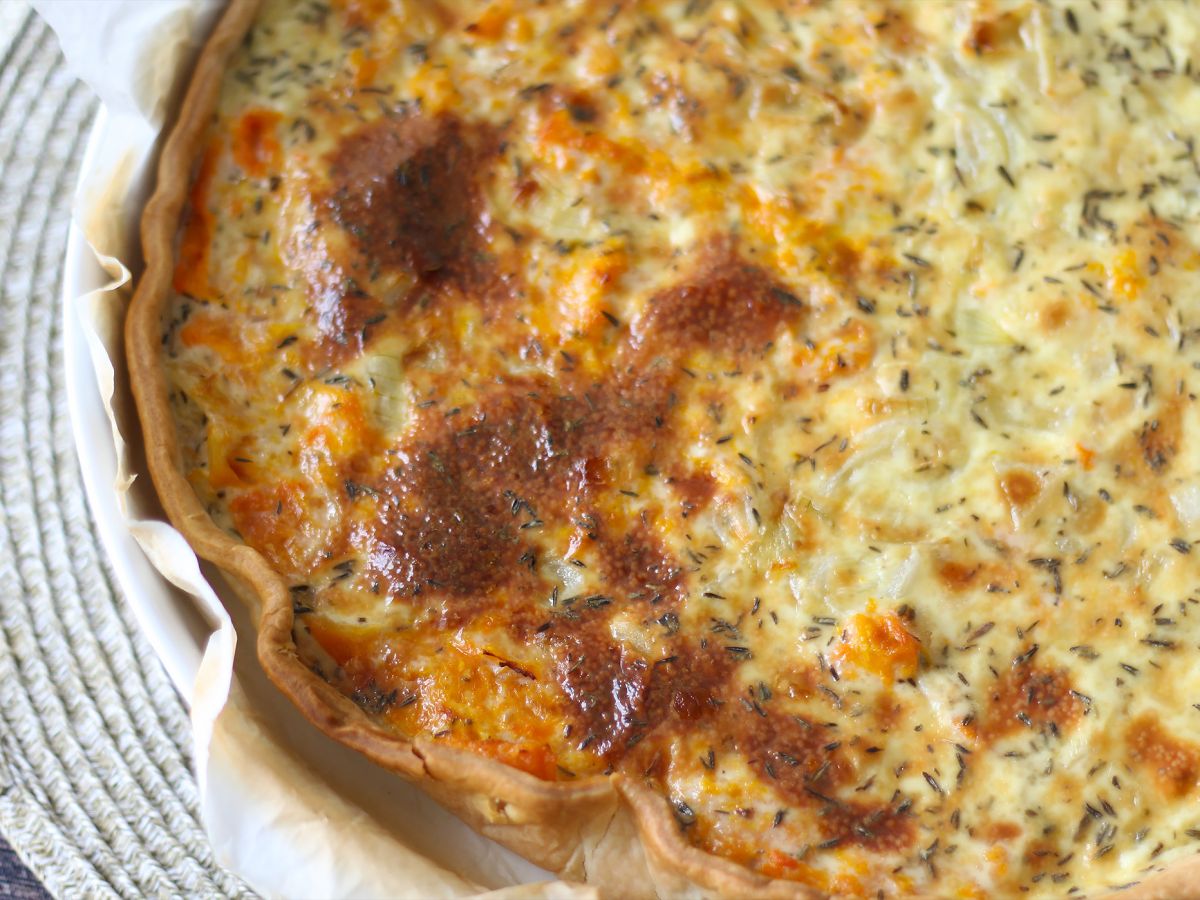 Quiche z dyni, prosty i skuteczny posiłek - zdjęcie 4