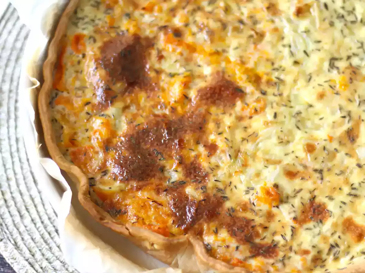 Quiche z dyni, prosty i skuteczny posiłek - zdjęcie 4