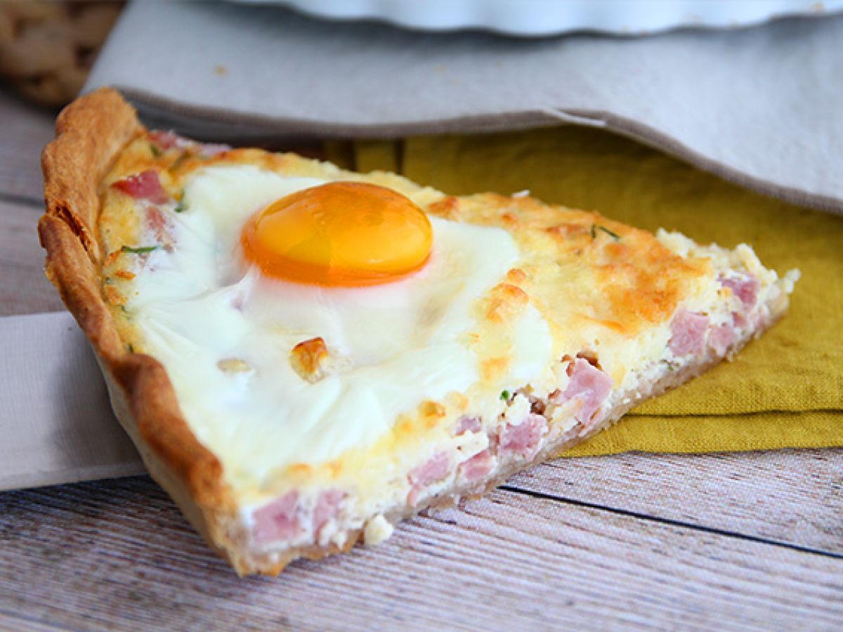 Quiche z jajkami i szynką - zdjęcie 3
