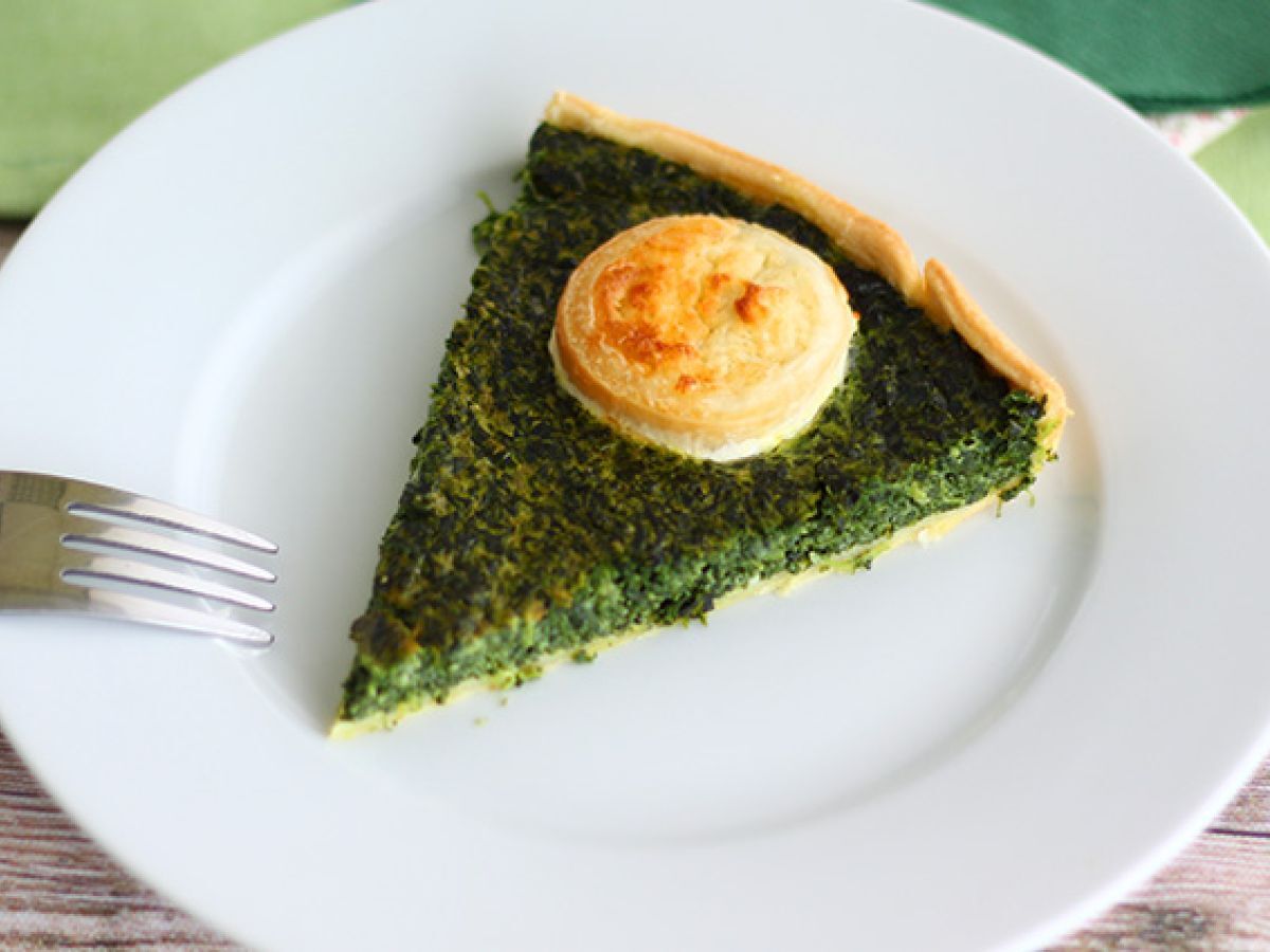 Quiche ze szpinakiem i serem kozim - zdjęcie 4