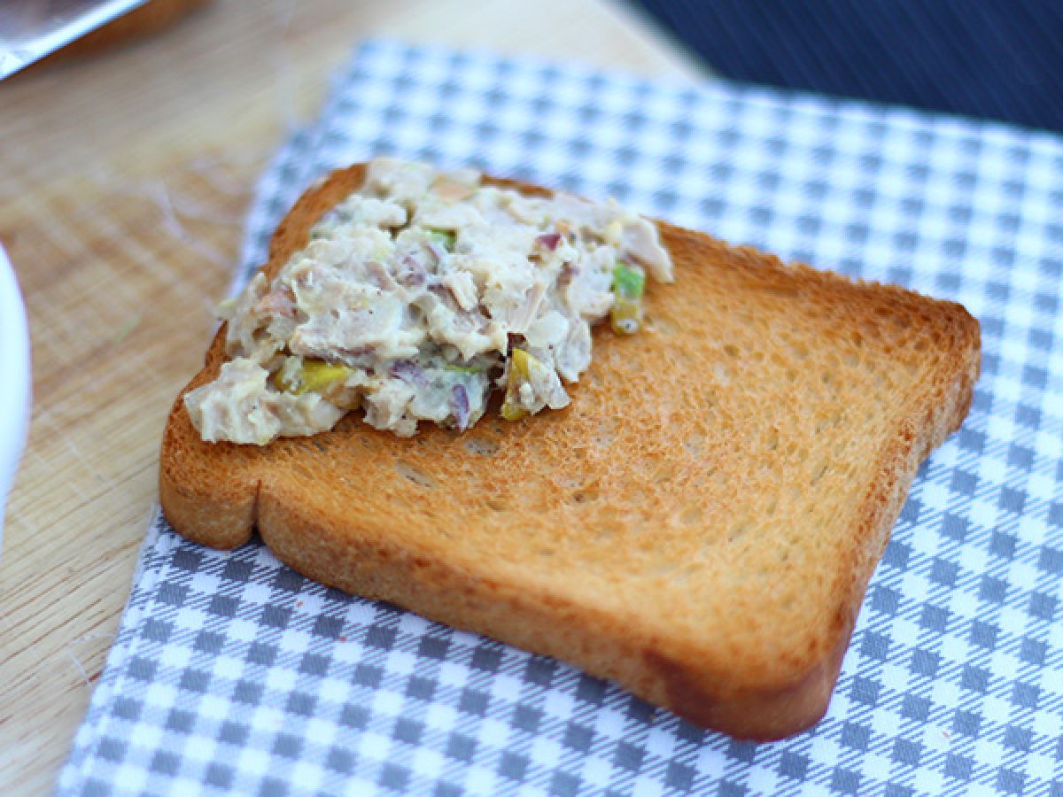 Rillettes z kurczaka z musztardą i pistacjami - zdjęcie 4