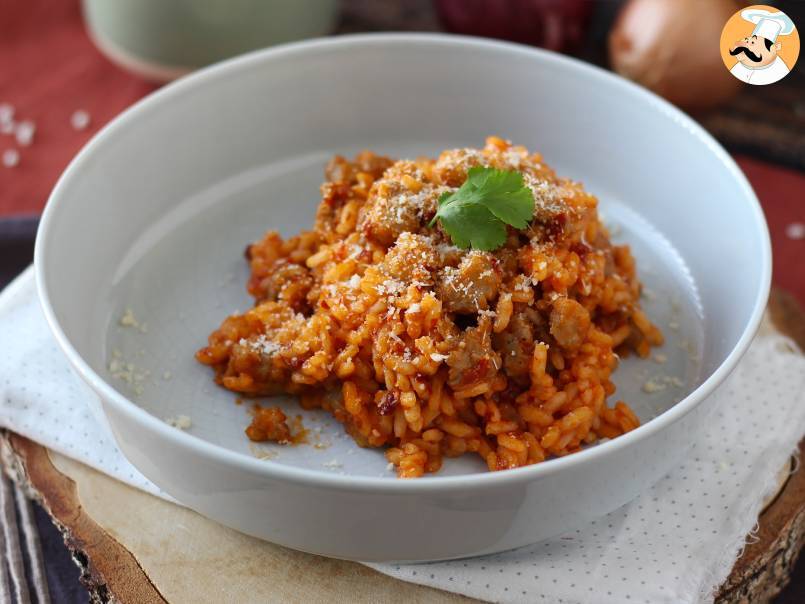 Risotto 'nduja i kiełbasa, pierwsze danie o intensywnym smaku - zdjęcie 3