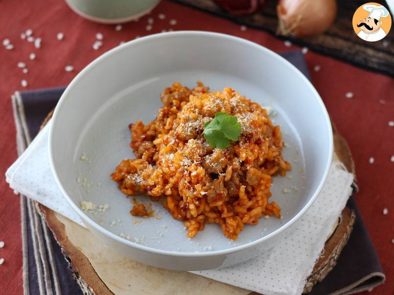 Risotto 'nduja i kiełbasa, pierwsze danie o intensywnym smaku - zdjęcie 5