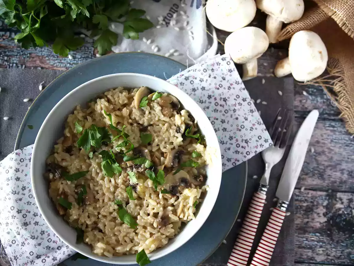 Risotto z grzybami w Cookeo - zdjęcie 3