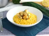 Risotto z przegrzebkami i szafranem, zdjęcie 1
