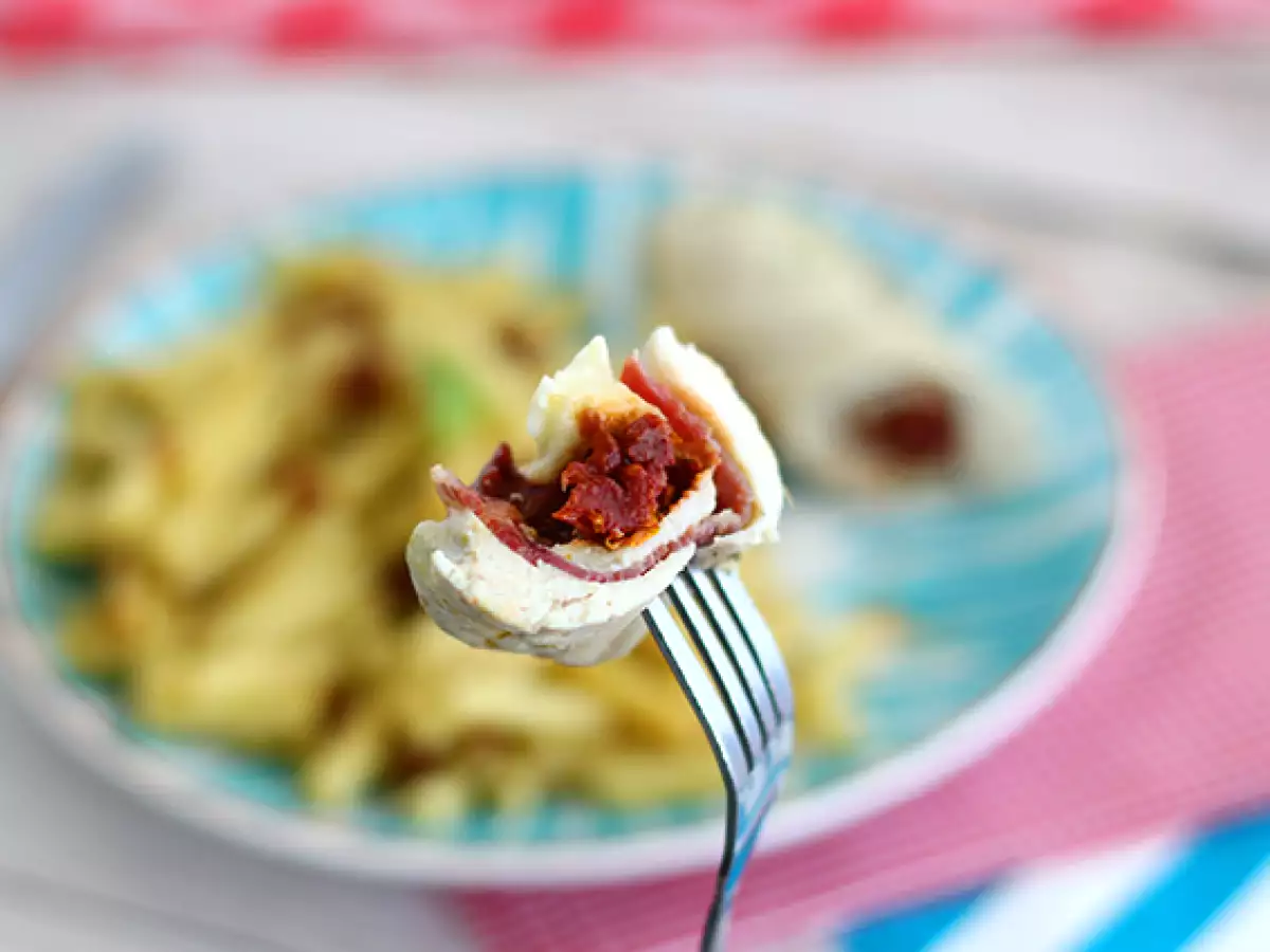 Roladki z kurczaka z mozzarellą - zdjęcie 3