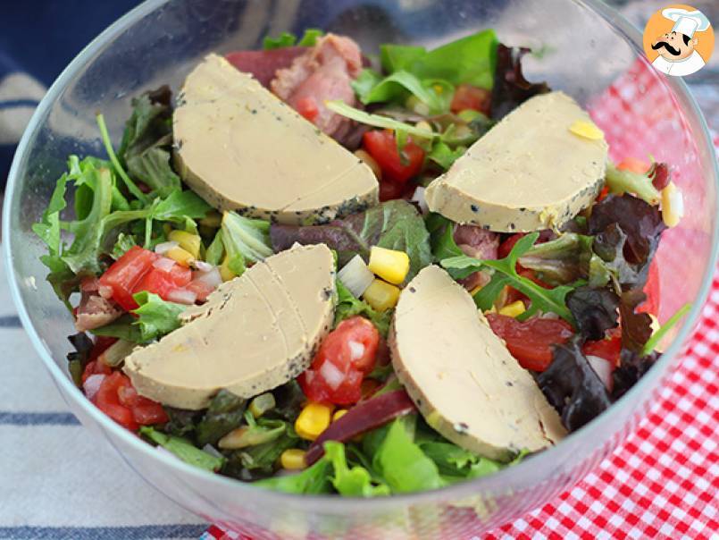 Sałatka Landaise z foie gras (sałatka Périgord) - zdjęcie 3