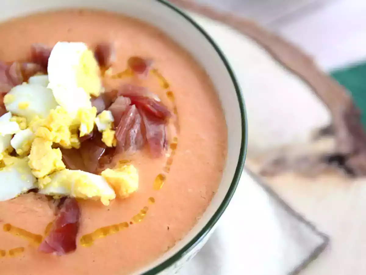 Salmorejo, hiszpańska zupa na zimno - zdjęcie 2