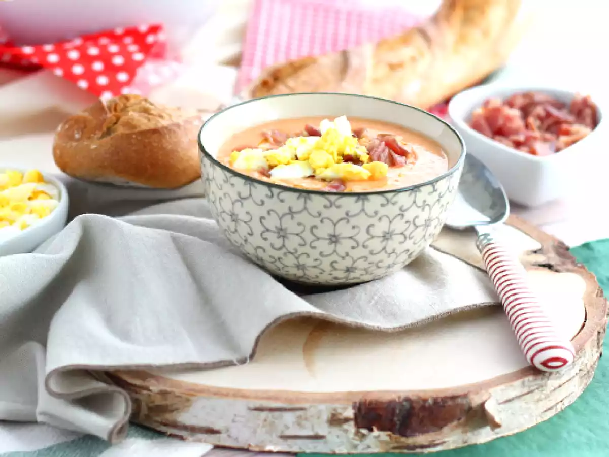 Salmorejo, hiszpańska zupa na zimno - zdjęcie 3