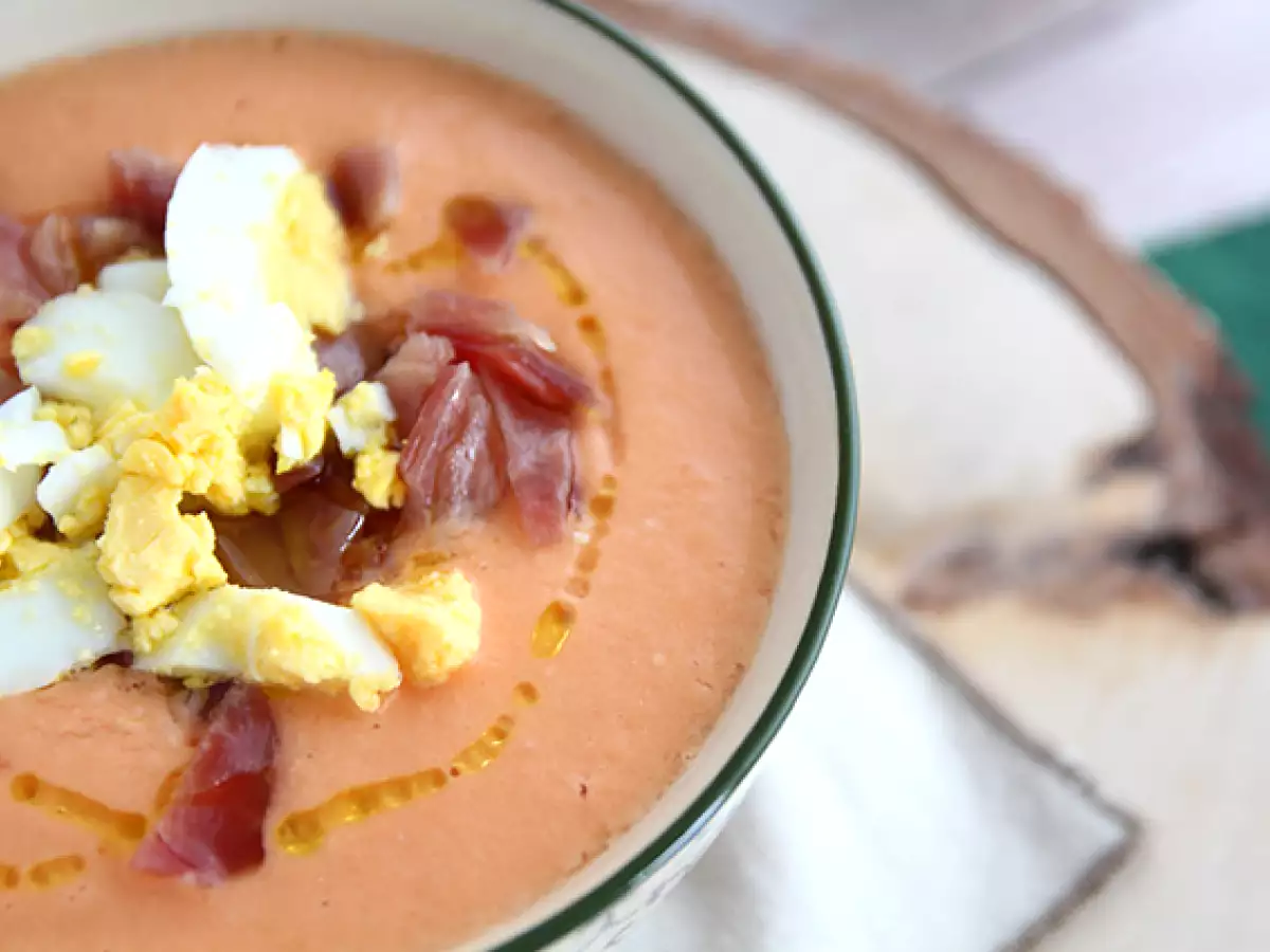 Salmorejo – hiszpańska zupa pomidorowa na zimno - zdjęcie 2