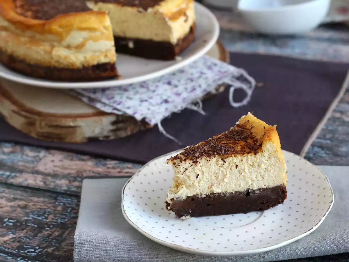 Sernik brownie - zaskakujące połączenie, które zachwyci Twoje kubki smakowe!