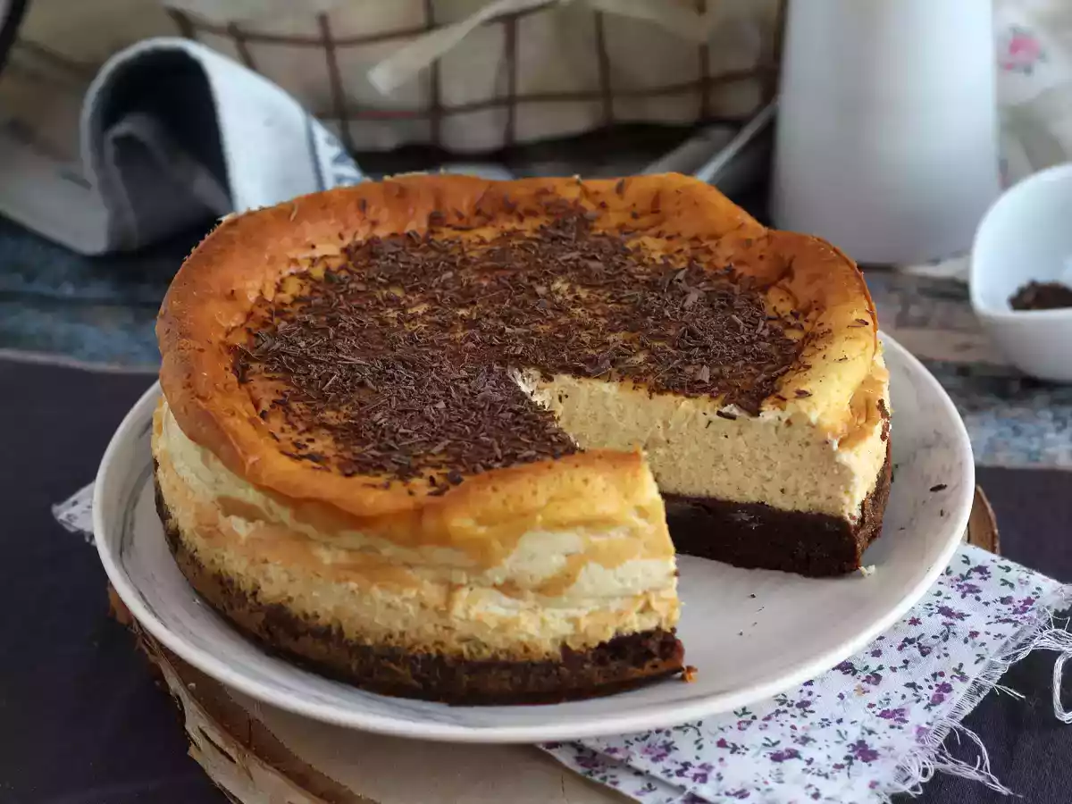 Sernik brownie - zaskakujące połączenie, które zachwyci Twoje kubki smakowe! - zdjęcie 5
