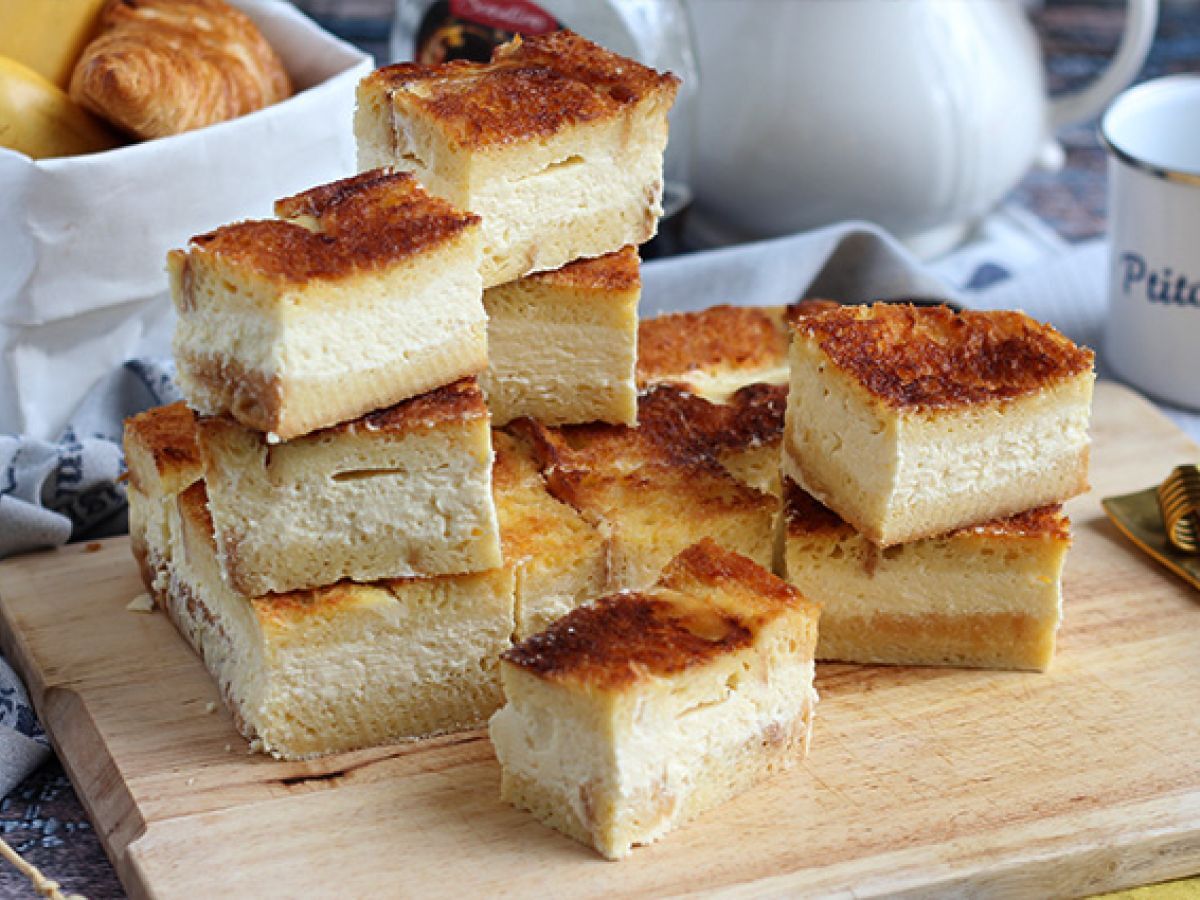 Sernik i tosty francuskie (barwione tosty francuskie)