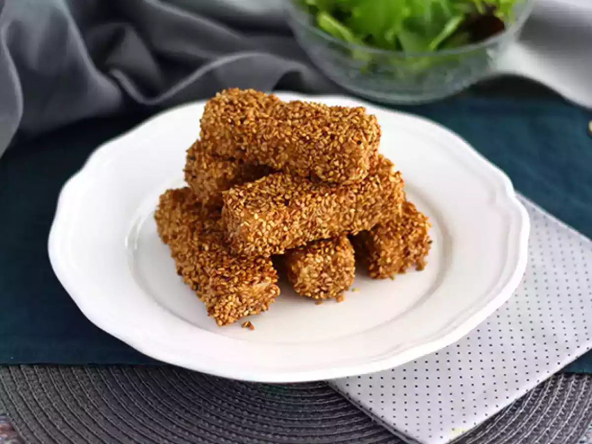 Sezamowe paluszki z serem feta - zdjęcie 2