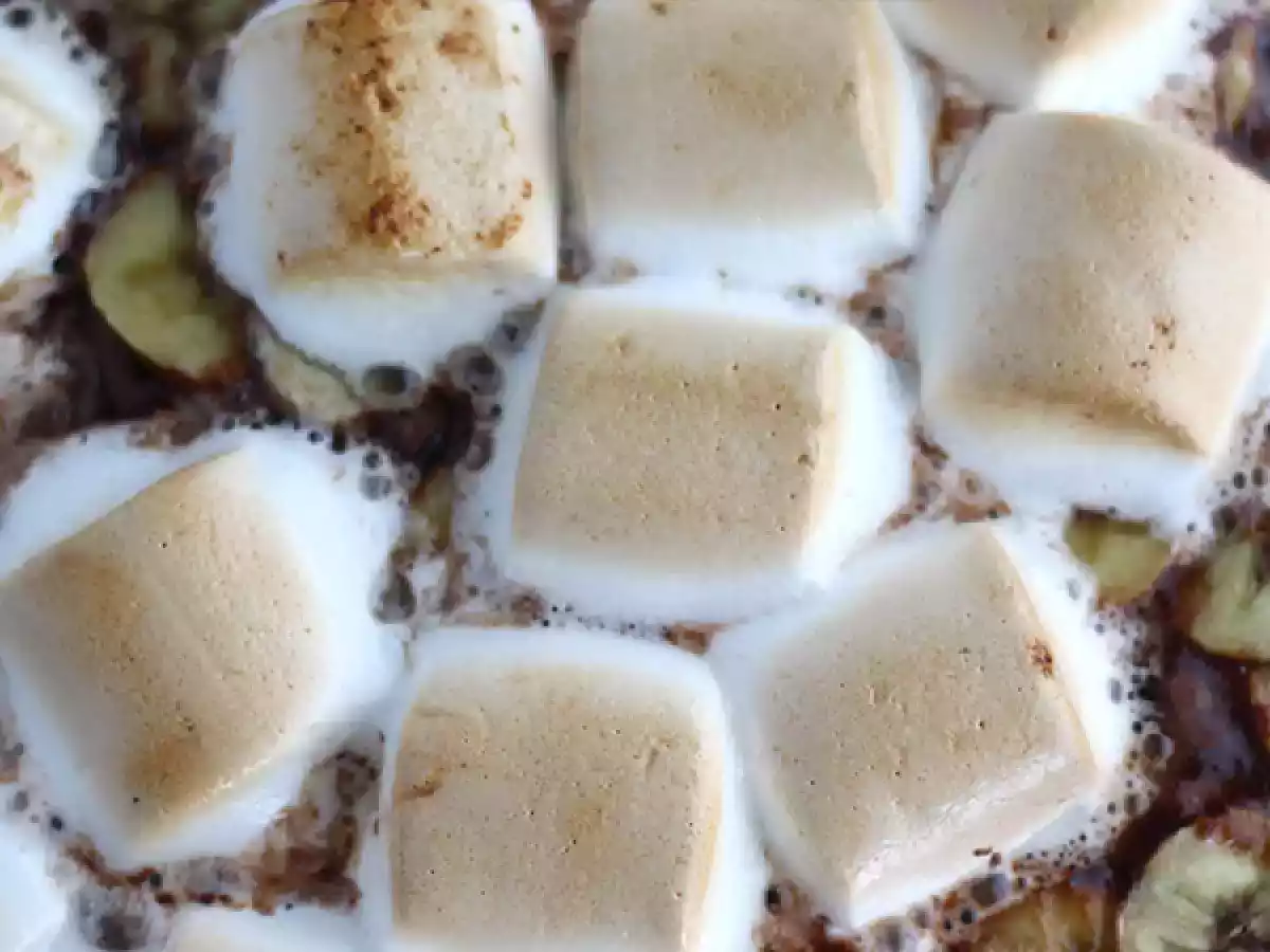 Słodka pizza bananowo-czekoladowa - zdjęcie 2