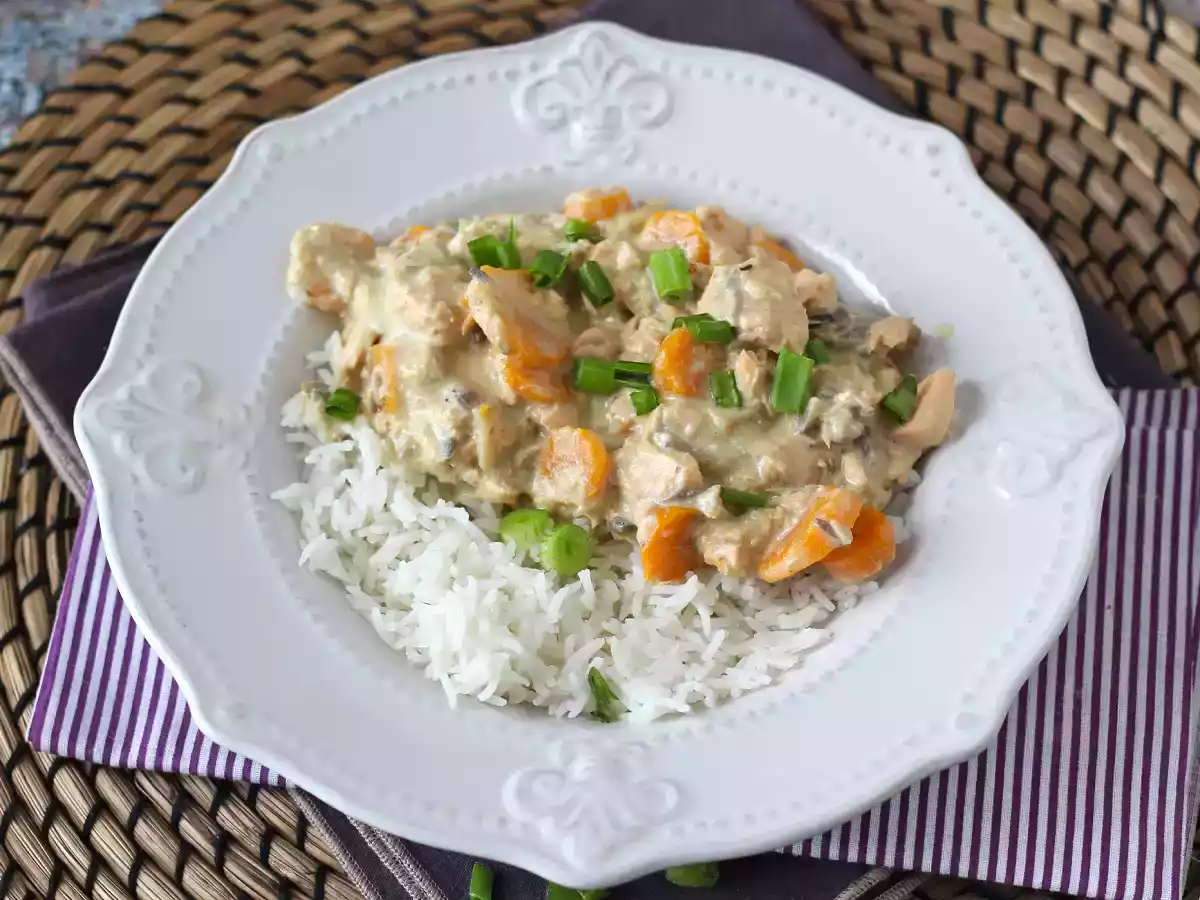 Smaczna blanquette z łososia - zdjęcie 5