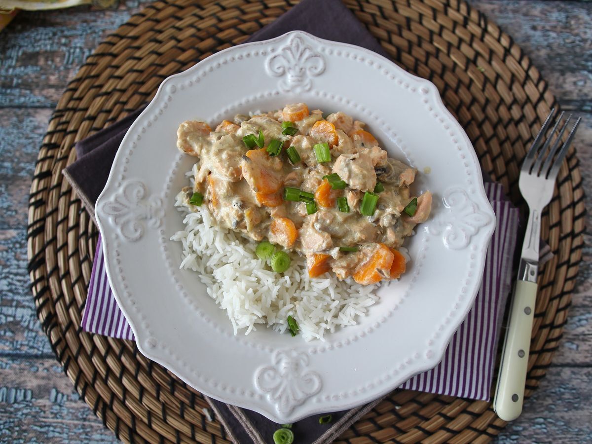 Smaczna blanquette z łososia - zdjęcie 7