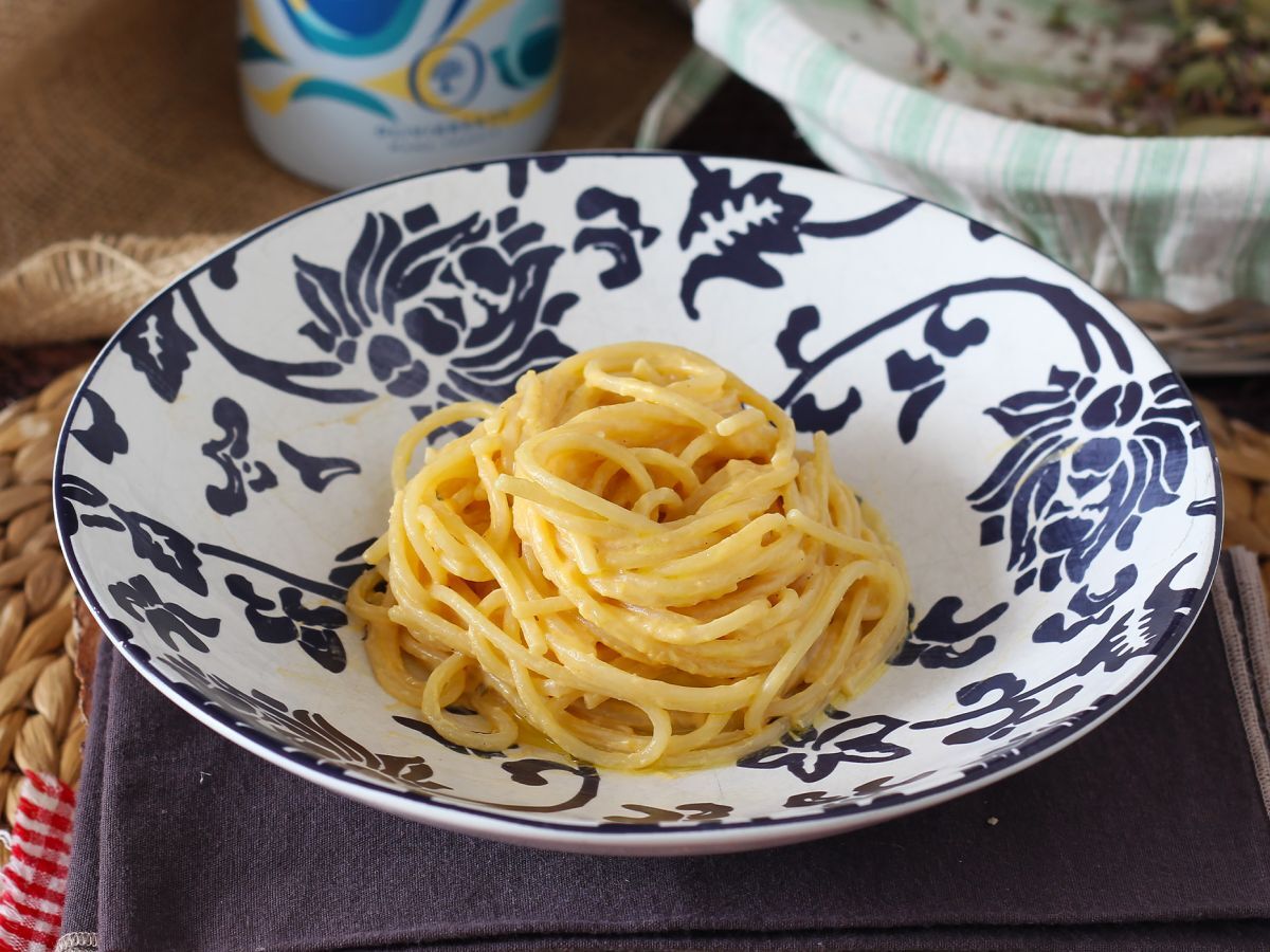 Sos z dyni i ricotty, idealny do makaronu lub nadzienia do ravioli!