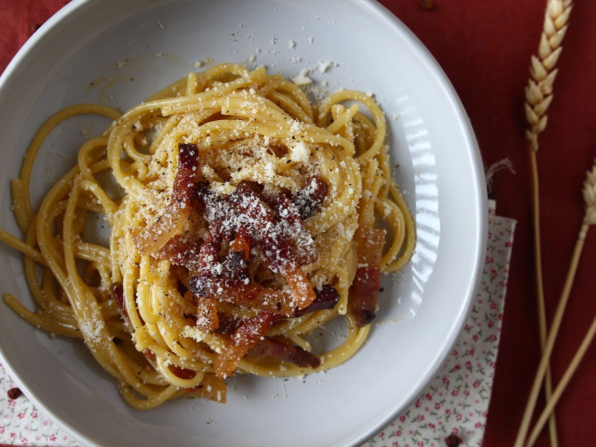 Spaghetti alla carbonara, prawdziwy włoski przepis na carbonarę! - zdjęcie 5