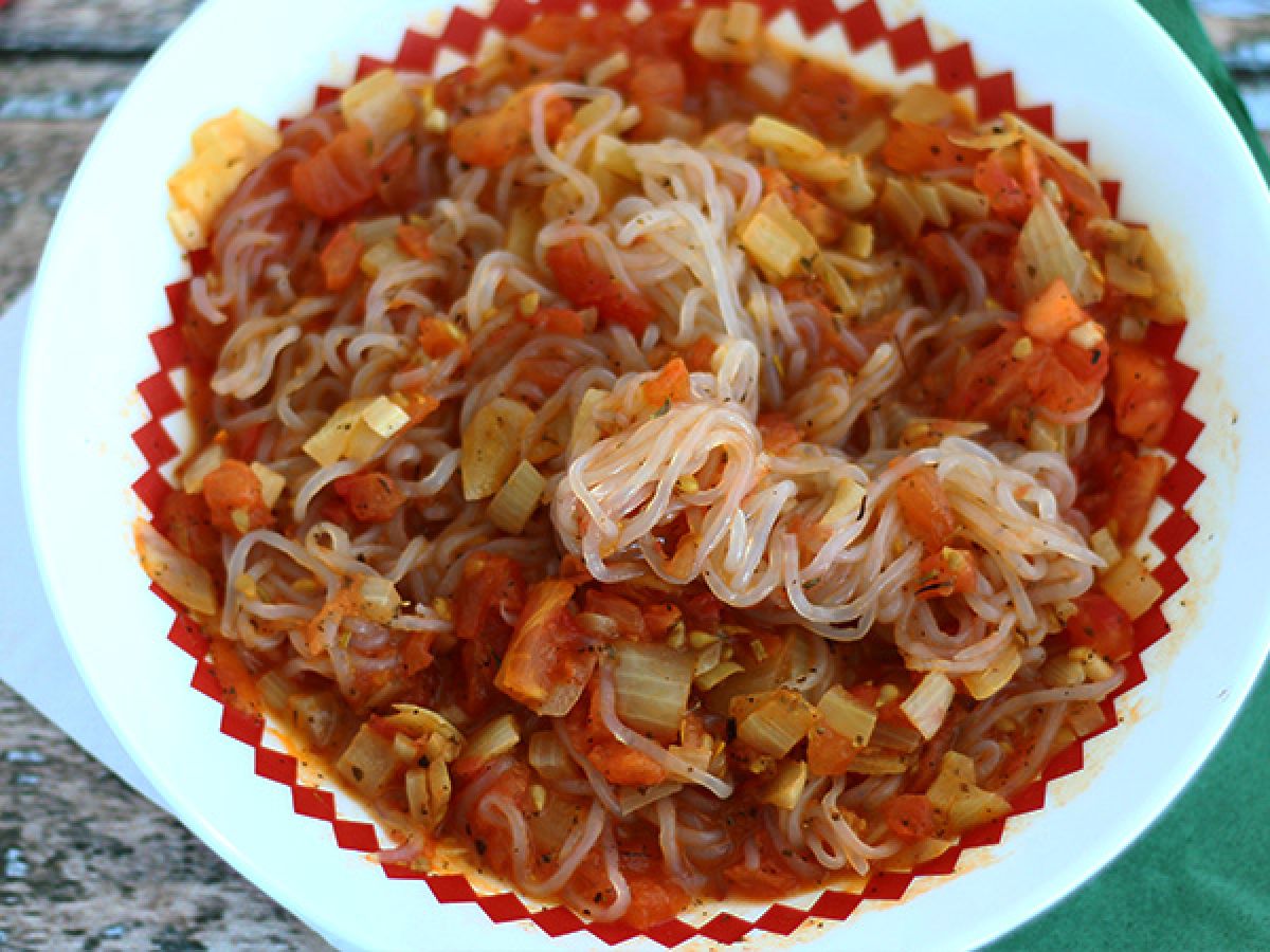 Spaghetti konjac po prowansalsku - zdjęcie 2