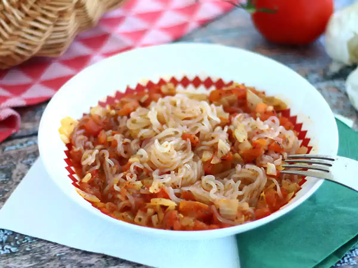 Spaghetti konjac po prowansalsku - zdjęcie 3