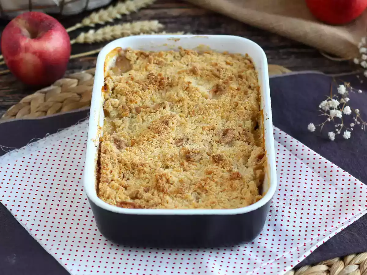 Super łatwe jabłkowe crumble