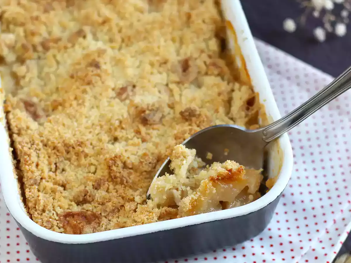 Super łatwe jabłkowe crumble - zdjęcie 2