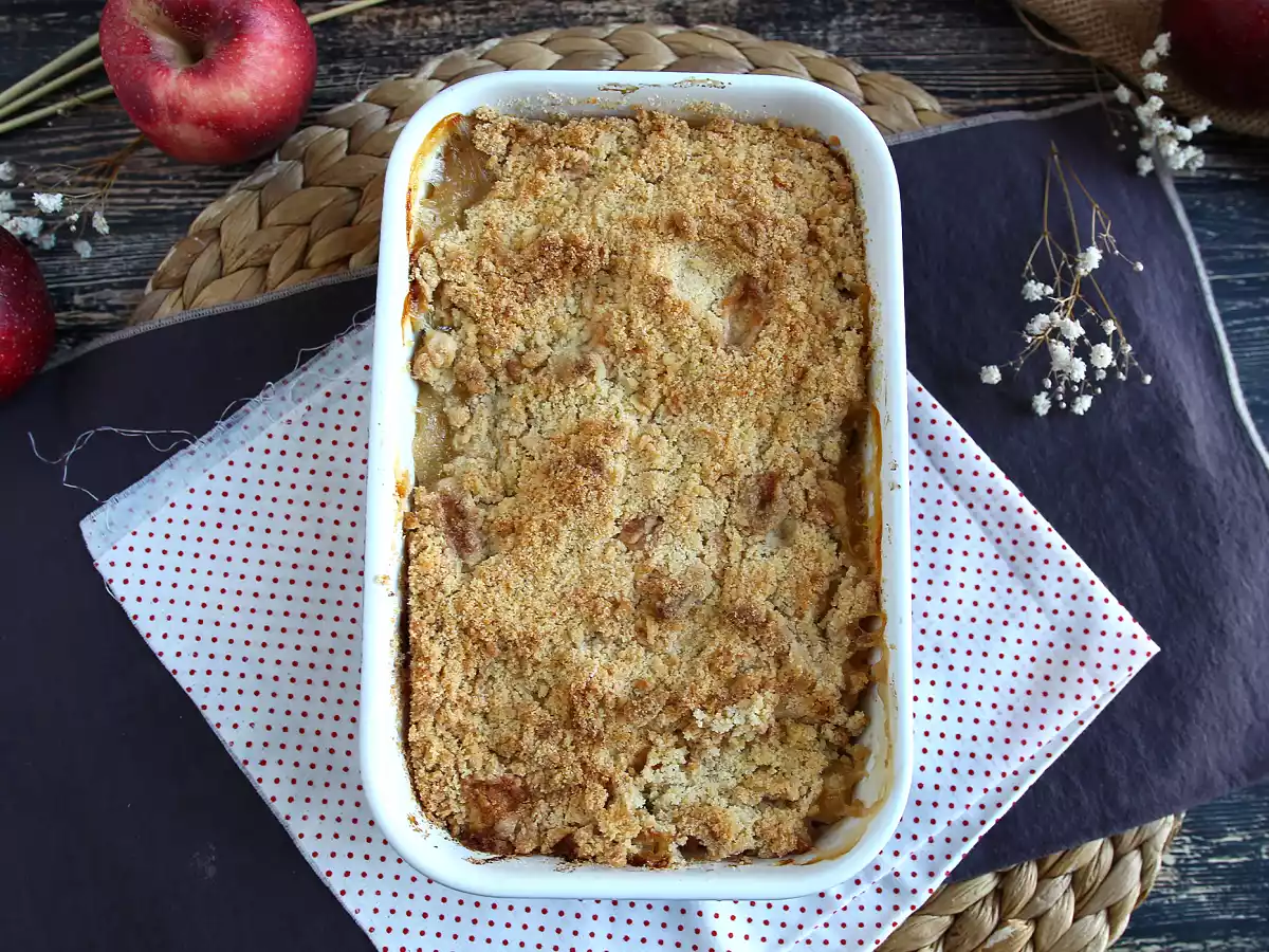 Super łatwe jabłkowe crumble - zdjęcie 3