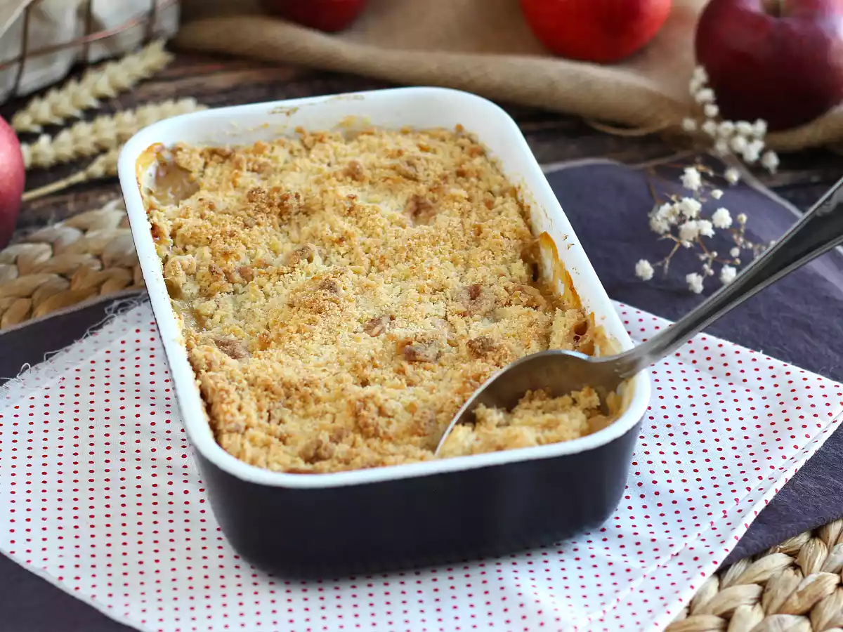 Super łatwe jabłkowe crumble - zdjęcie 4