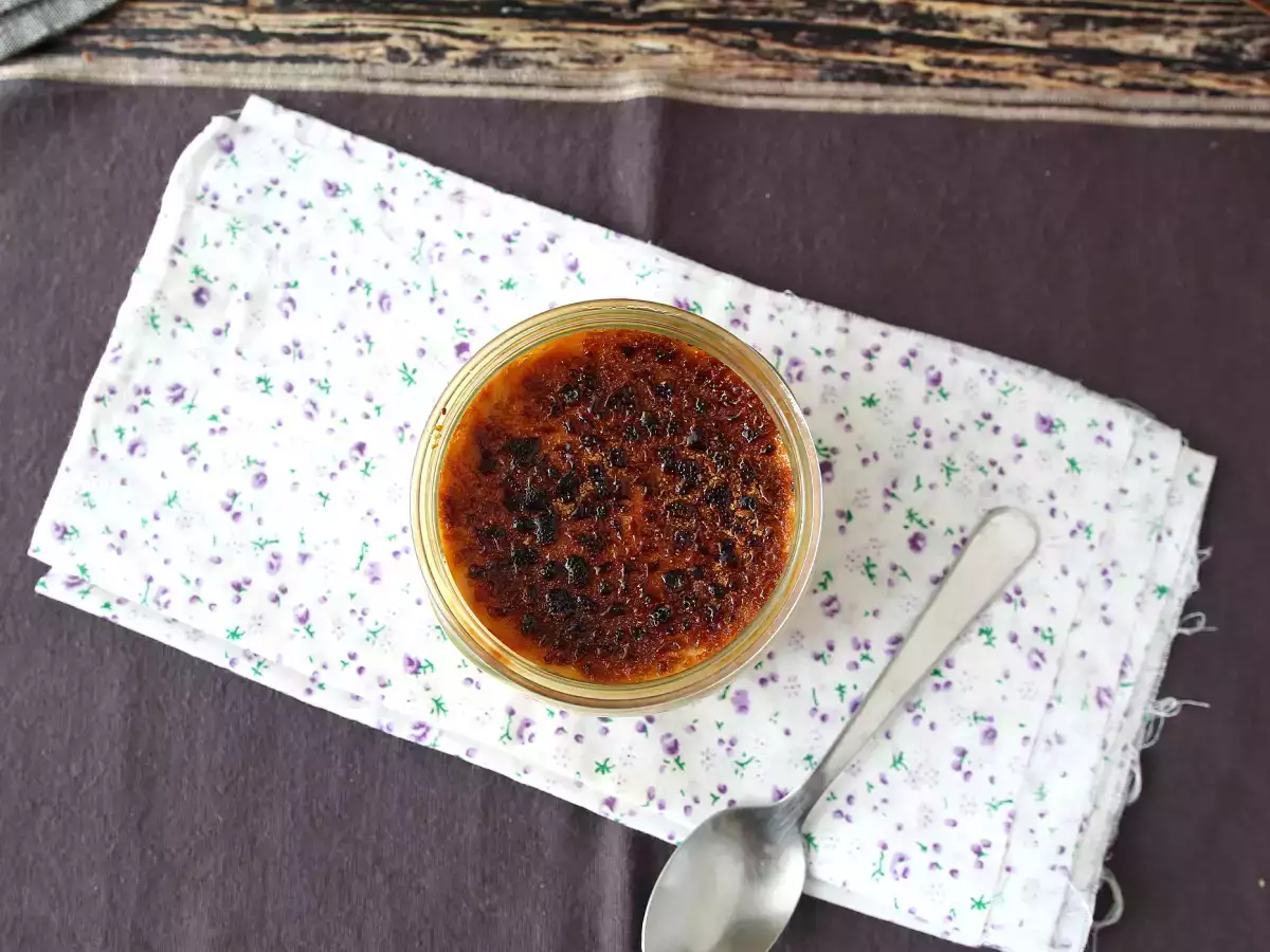 Superłatwy krem brûlée z frytkownicy beztłuszczowej! - zdjęcie 4