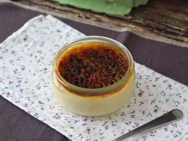 Przepis Superłatwy krem brûlée z frytkownicy beztłuszczowej!