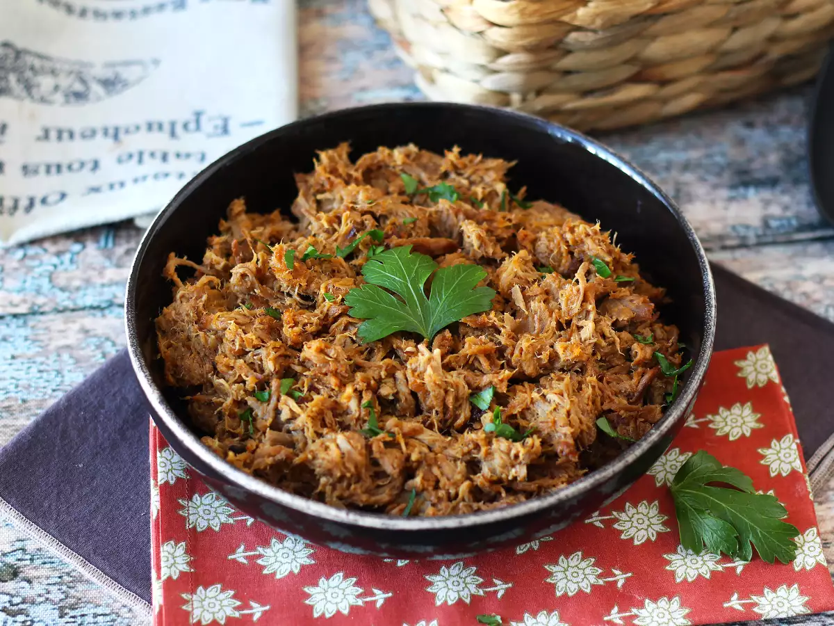 Szarpana wieprzowina z Cookeo (pulled pork) - zdjęcie 4