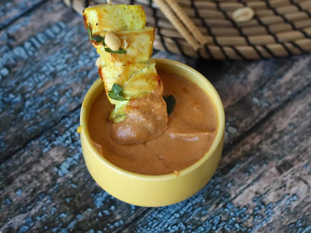 Szaszłyki z kurczaka z sosem satay – kulinarna podróż do Azji! - zdjęcie 6