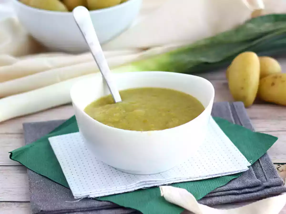Szybka i łatwa zupa porowo-ziemniaczana - zdjęcie 3