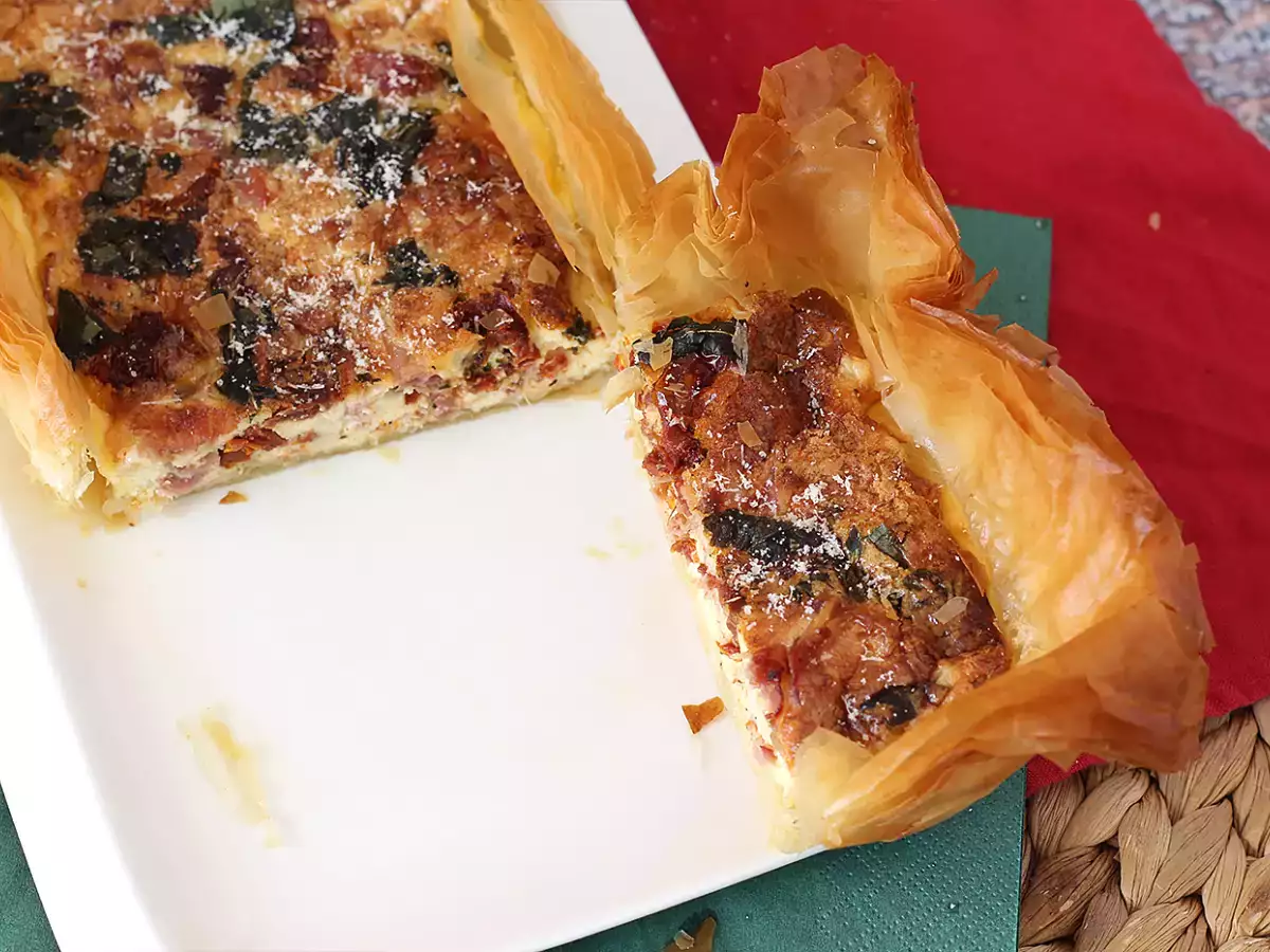 Szybka tarta filo po włosku - zdjęcie 2
