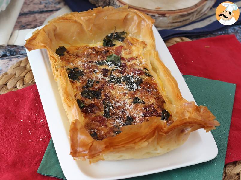 Szybka włoska tarta filo