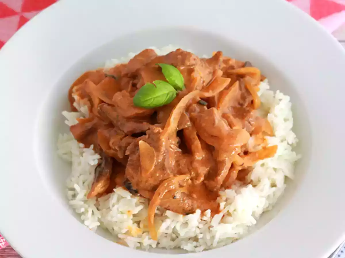 Szybki i łatwy Stroganow wołowy - zdjęcie 2