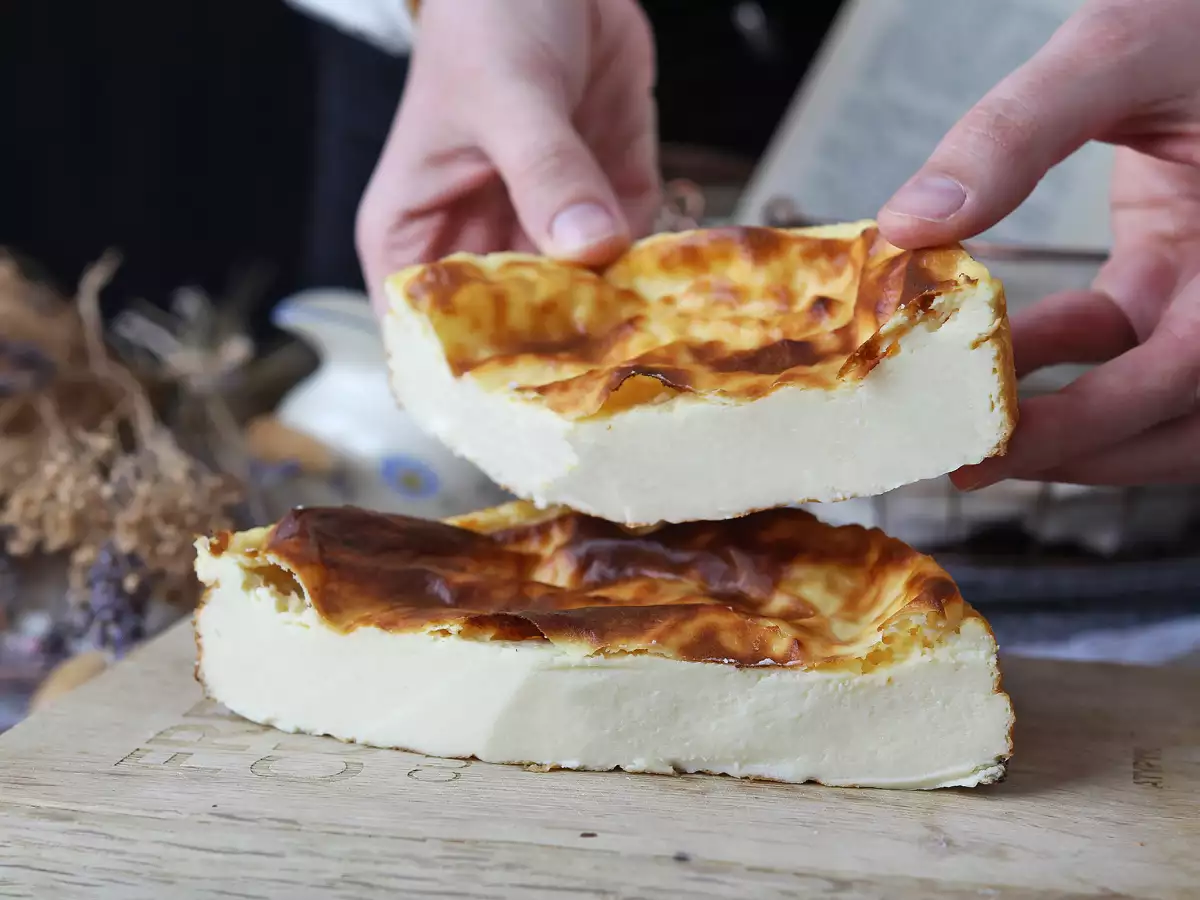 Szybki, wysokobiałkowy flan pâtissier z białkiem serwatkowym - zdjęcie 3