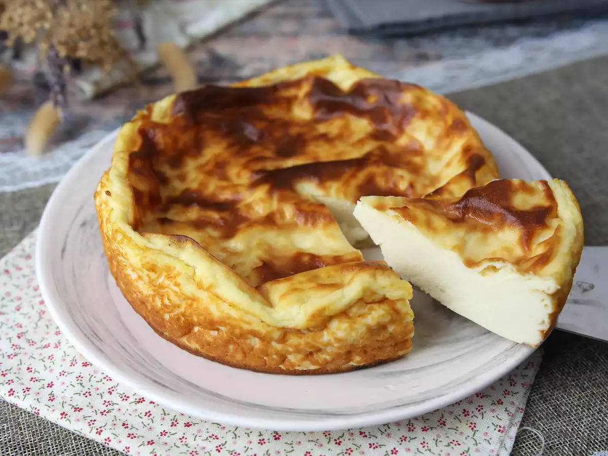 Szybki, wysokobiałkowy flan pâtissier z białkiem serwatkowym - zdjęcie 4