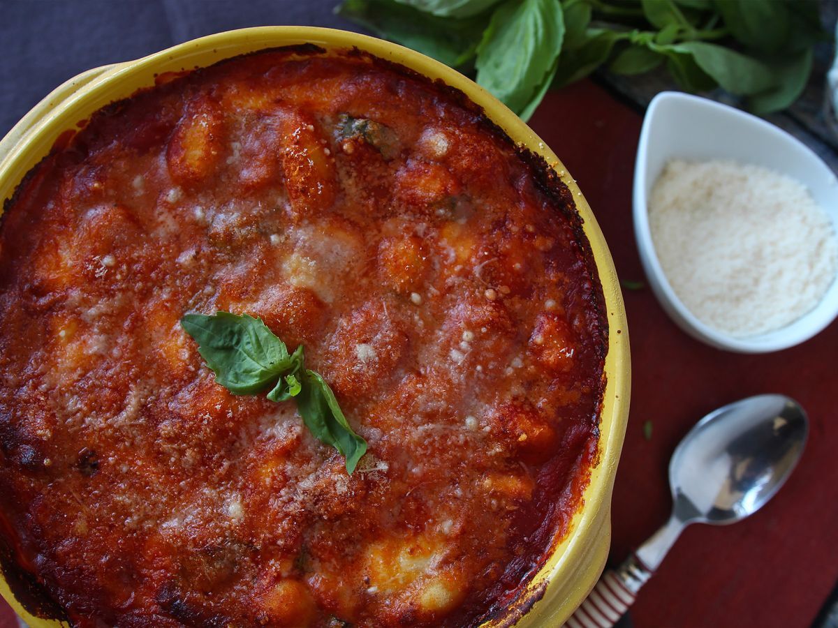 Szybkie i pocieszające zapiekanki z pomidorów i mozzarelli - gnocchi alla sorrentina w piekarniku - zdjęcie 5