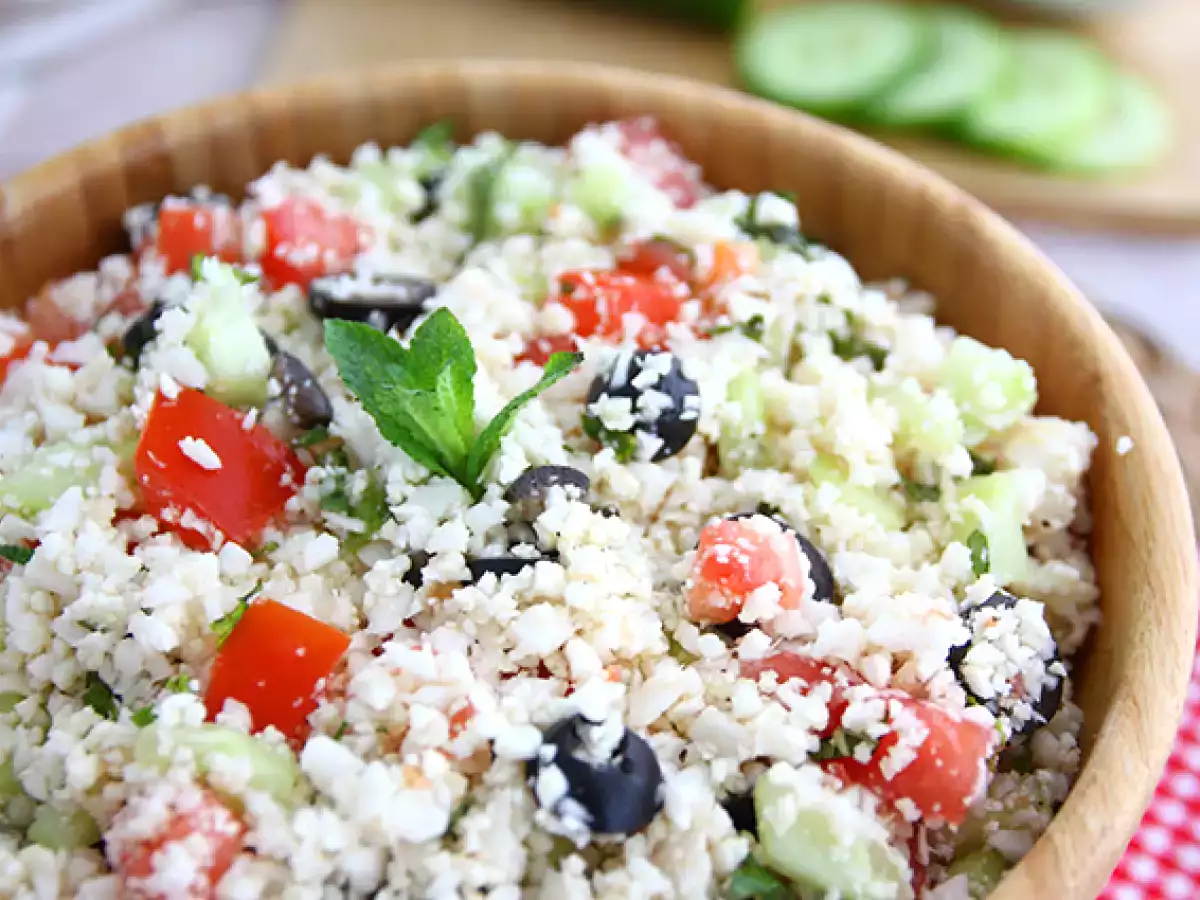 Tabbouleh z kalafiora – w 100% warzywne - zdjęcie 3