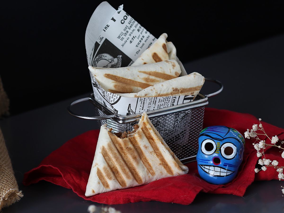 Tacos samoussas z mięsem mielonym - zdjęcie 3