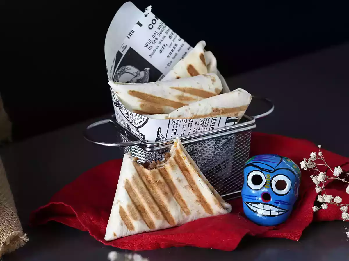 Tacos samoussas z mięsem mielonym - zdjęcie 3