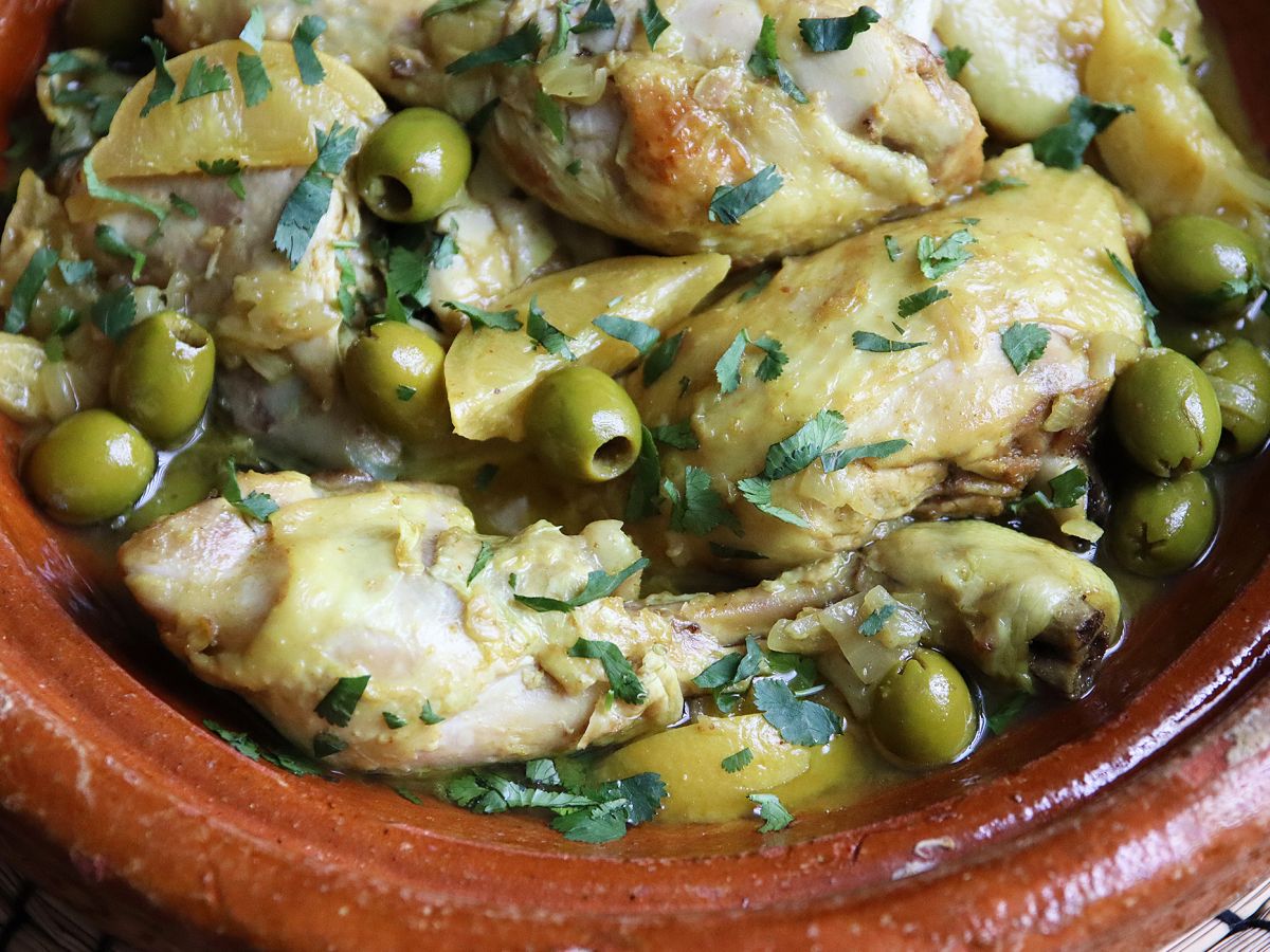 Tagine z kurczakiem, cytryną i oliwkami (bardzo łatwe do zrobienia!) - zdjęcie 2