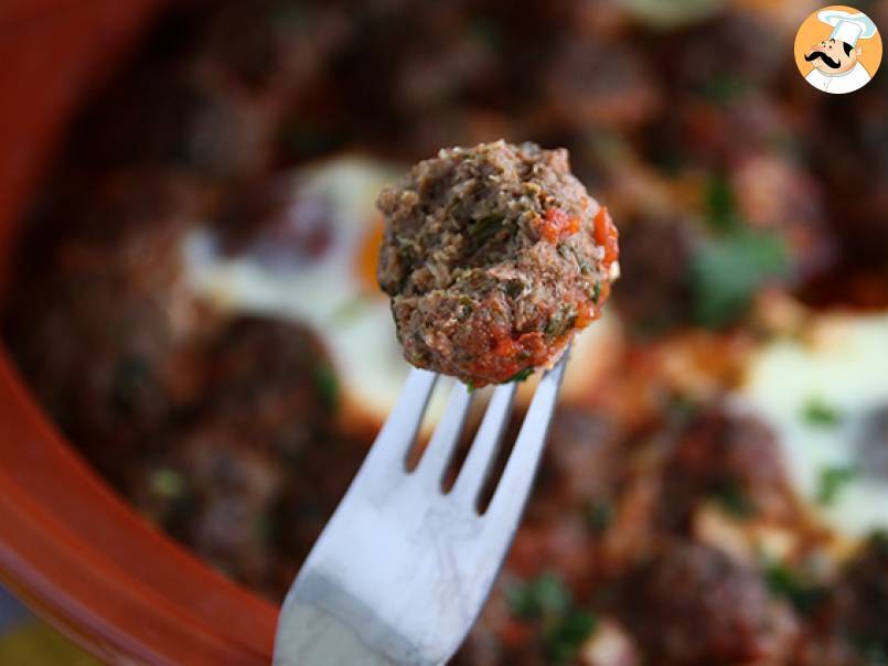 Tajine z kefty (klopsiki z mięsa mielonego z przyprawami i ziołami) - zdjęcie 4