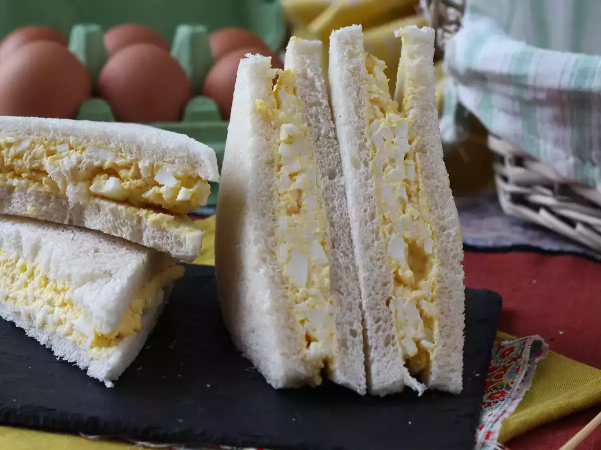 Tamago sando: słynna japońska kanapka z jajkiem znana z konbini! - zdjęcie 2