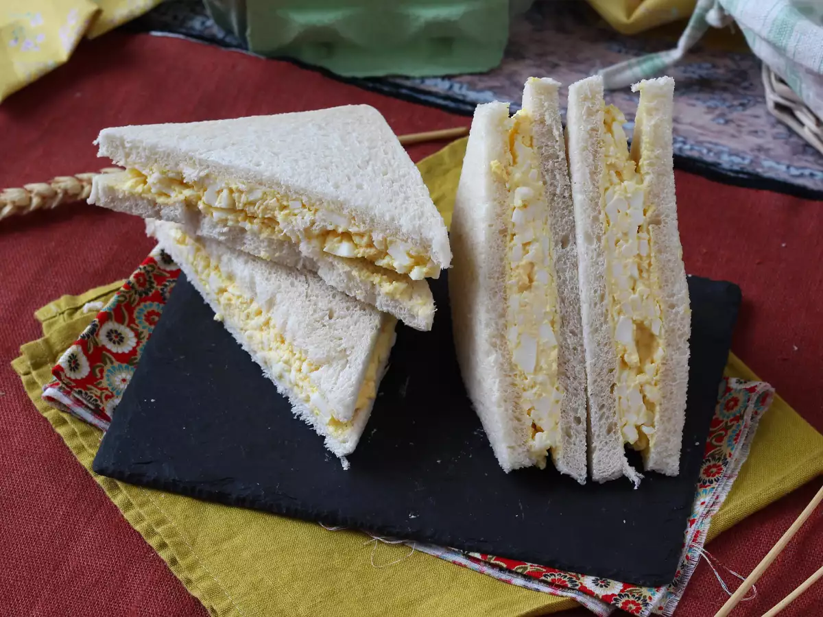 Tamago sando: słynna japońska kanapka z jajkiem znana z konbini! - zdjęcie 5