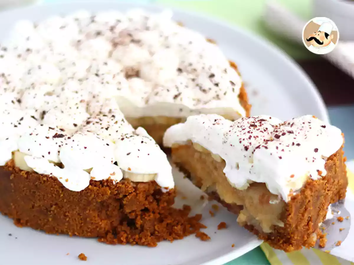 Tarta banoffee z bananami i karmelem - zdjęcie 2