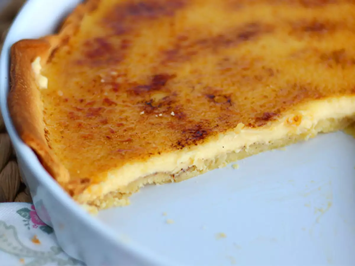 Tarta crème brûlée – wykwintny deser krok po kroku - zdjęcie 3